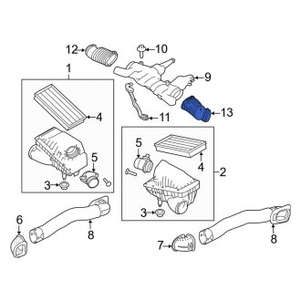 Land Rover Lr Air Filter Housing Boxes Parts Carid Com