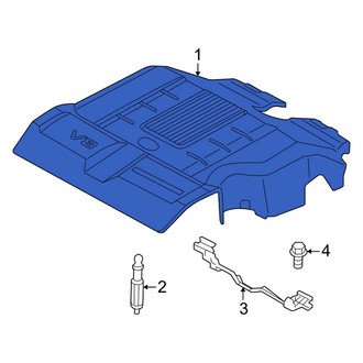 Land Rover OE - Left Engine Cover