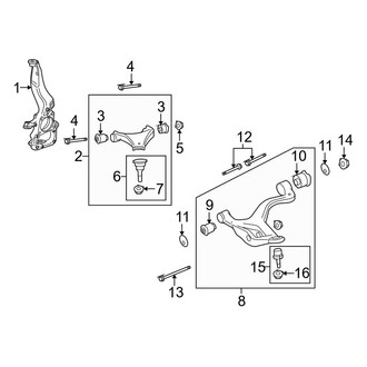 Land Rover OE - Front Suspension - Suspension Components