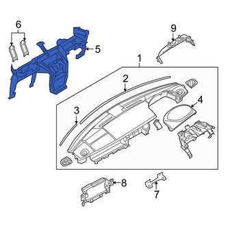 Land Rover OE - Instrument Panel Crossmember
