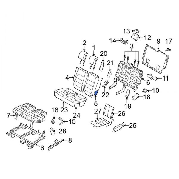 Seat Back Cushion