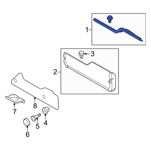 Tailgate Trim Cover