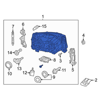 Land Rover OE - Front Right Headlight