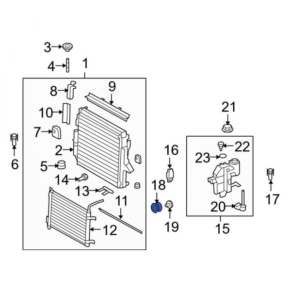 Radiator Spacer