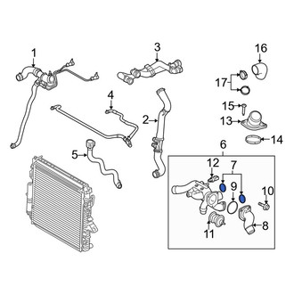 Land Rover OE - Engine Coolant Thermostat Housing Gasket