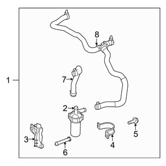 Land Rover OE - Cooling - Water Pump (Auxiliary), (LE / Supercharged)