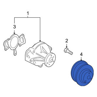 Land Rover OE - Engine Water Pump Pulley