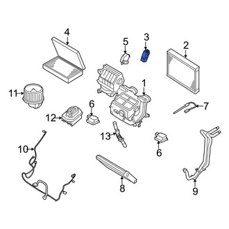 Land Rover OE - Front A/C Expansion Valve