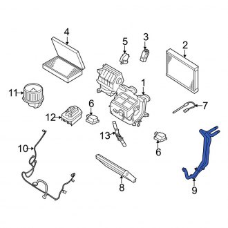 Land Rover Range Rover Sport HVAC Heater Cores | Seals, Clamps, Boxes ...