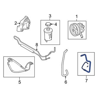 Land Rover OE - Power Steering Return Hose