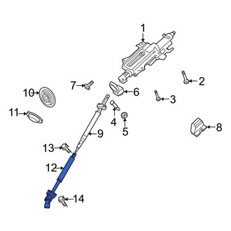 Land Rover OE - Steering Shaft