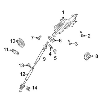 Land Rover OE - Steering Column Assembly