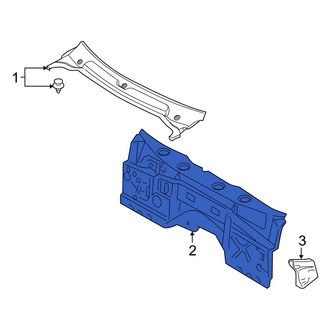 Land Rover OE - Left Cowl Insulator