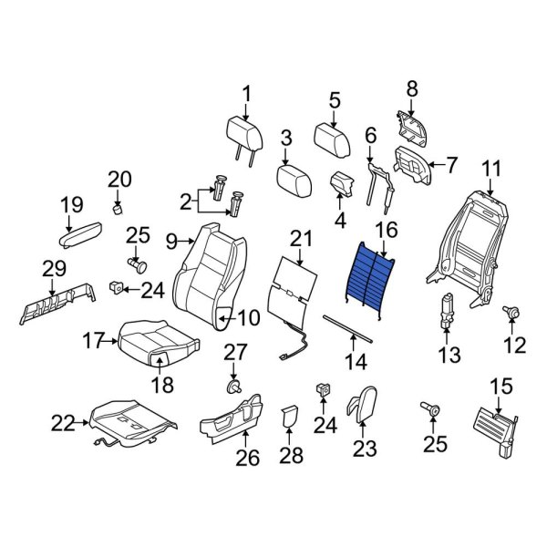 Seat Track Support