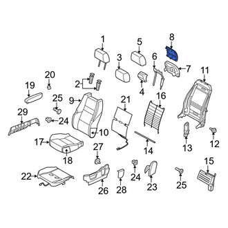 Land Rover OE - DVD Player Bracket