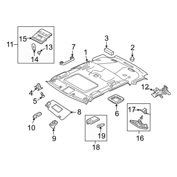 Roof - Interior Trim