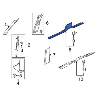 Land Rover OE - Right Door Sill Plate