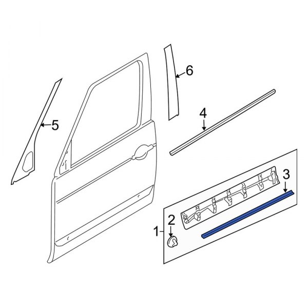 Door Molding Seal