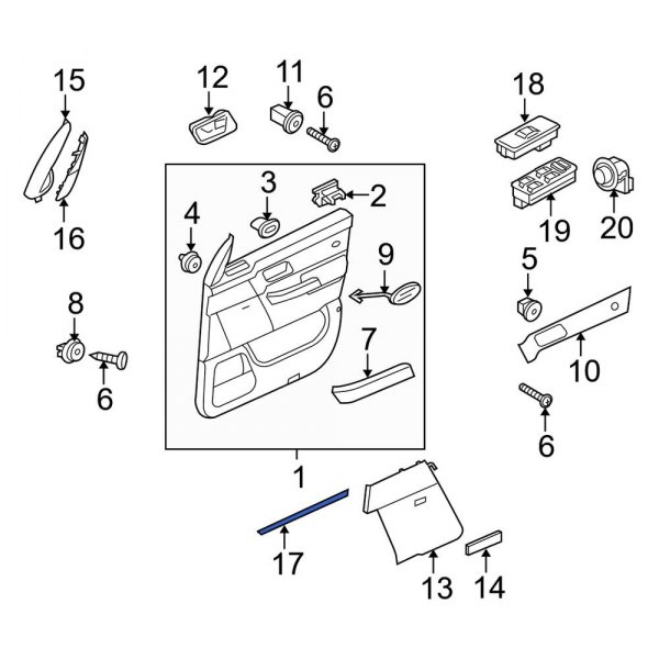 Door Window Belt Weatherstrip