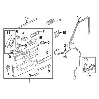 Land Rover OE - Front Door - Interior Trim