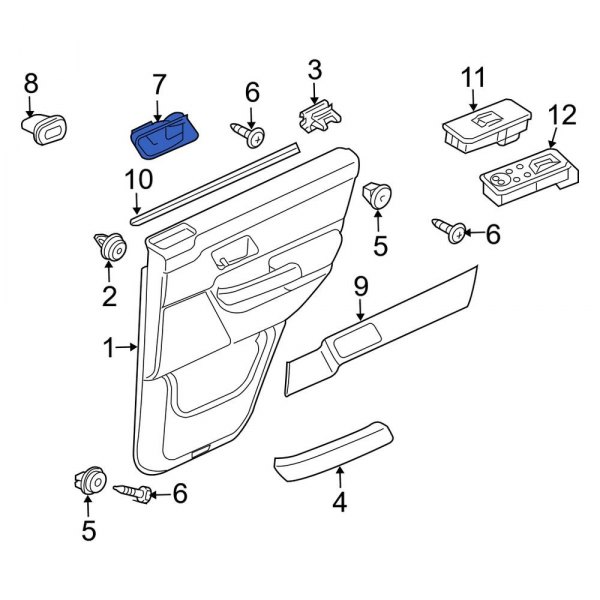 Interior Door Handle