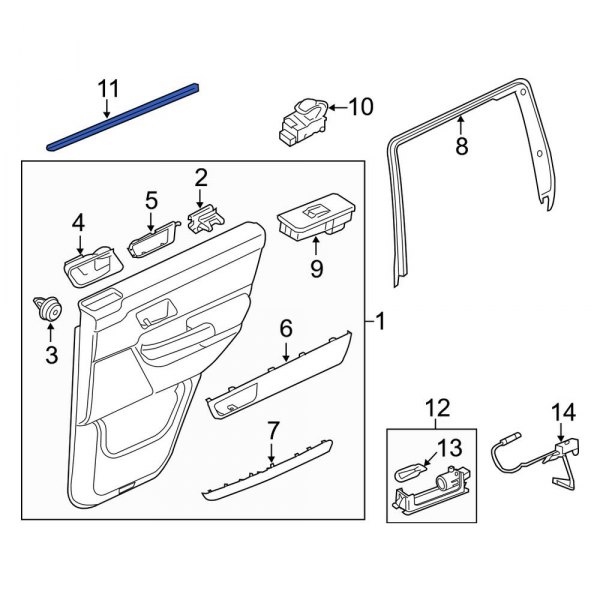 Door Belt Molding