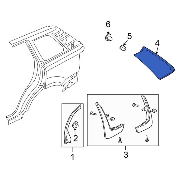 Rear Body Panel Finish Panel