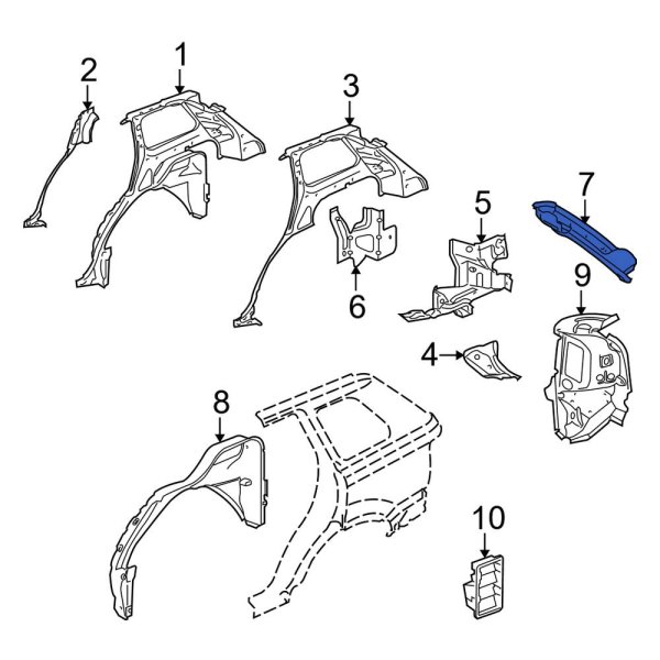 Body D-Pillar