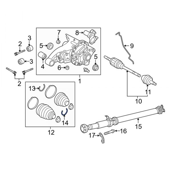 How To Take Apart Outer Cv Joint