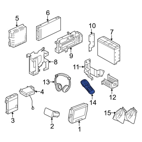 DVD Player Remote Control