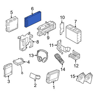Land Rover OE - GPS Navigation Control Module