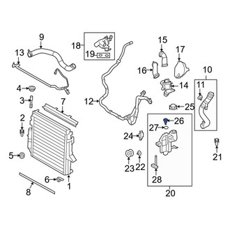 Land Rover OE - Engine Coolant Bleeder Screw