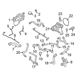 Land Rover OE - Cooling - Hoses & Lines