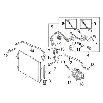 Land Rover OE - HVAC Pressure Switch