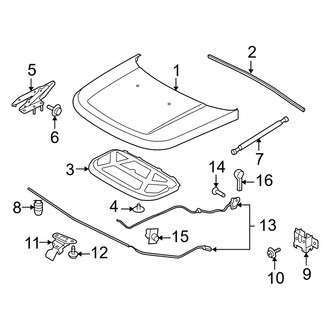 Land Rover OE - Hood & Components