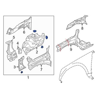 Land Rover LR2 Replacement Fenders & Components – CARiD.com