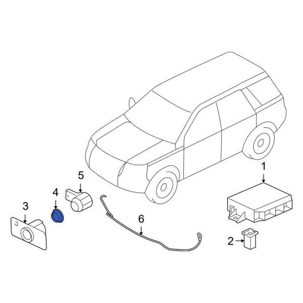 Parking Aid Sensor Bracket