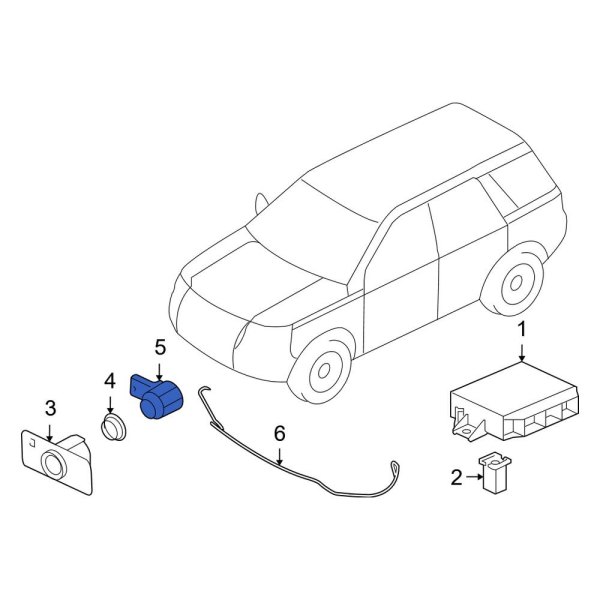 Parking Aid Sensor Bracket