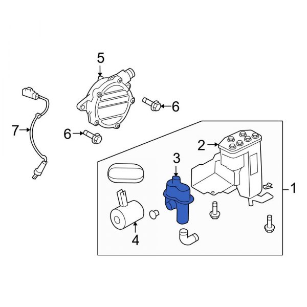 Evaporative Emissions System Leak Detection Pump