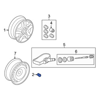 Land Rover OE - Wheel Lug Nut