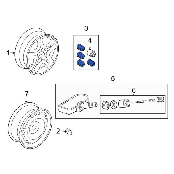 Wheel Lock Set