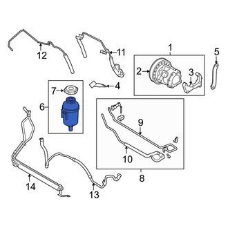 Land Rover OE - Power Steering Reservoir