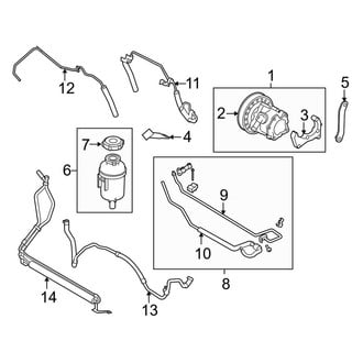 Land Rover OE - Steering Gear & Linkage - Pump & Hoses