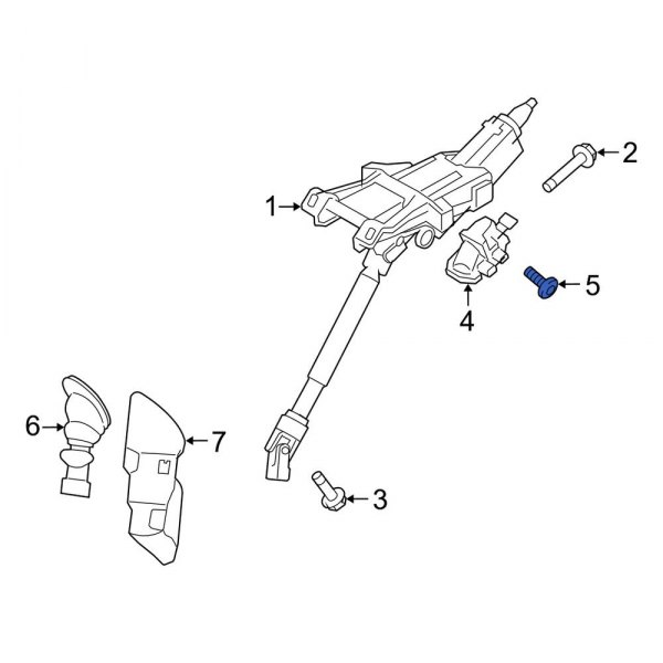 Steering Column Lock Bolt