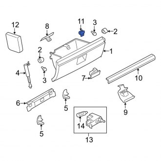 Land Rover LR2 Interior Brackets & Hardware — CARiD.com