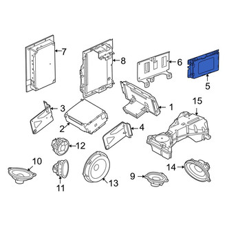 Land Rover OE - Radio Control Unit