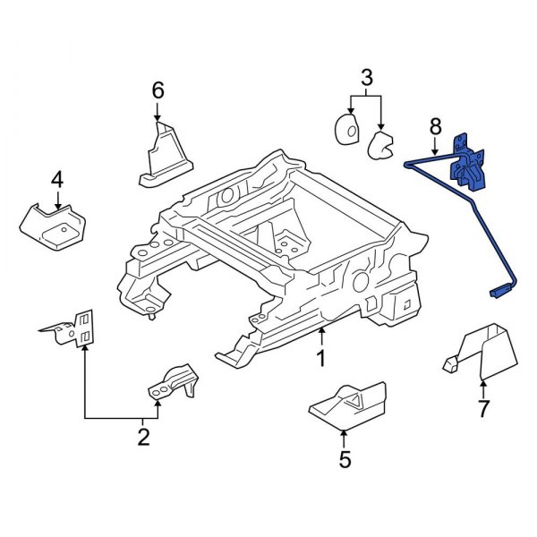 Seat Track Position Sensor