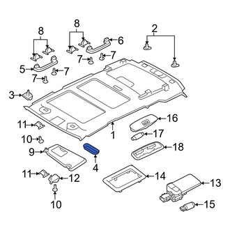 Land Rover OE - Sun Visor Cover