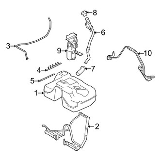 Land Rover OE - Fuel System Components (Base / HSE / HSE Lux)
