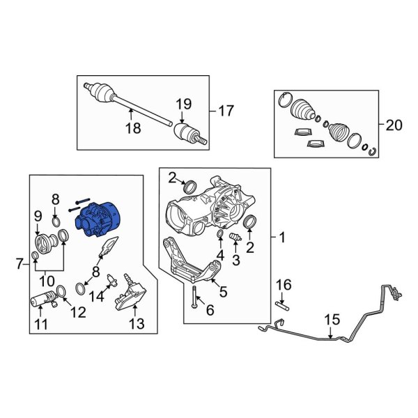 Drive Shaft Pinion Yoke